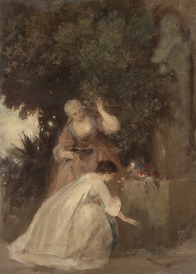 In the Park by Louis von Hagn