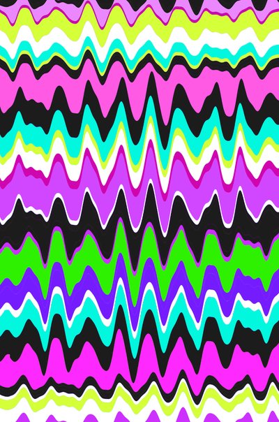 Wavy Stripe, 2015, Digital Media by Louisa Hereford