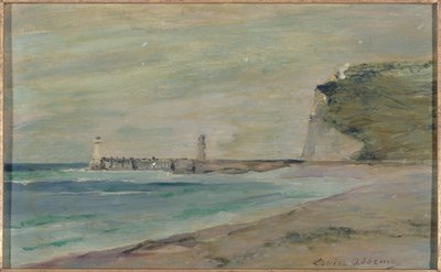 Beach landscape, Fécamp by Louise Abbéma
