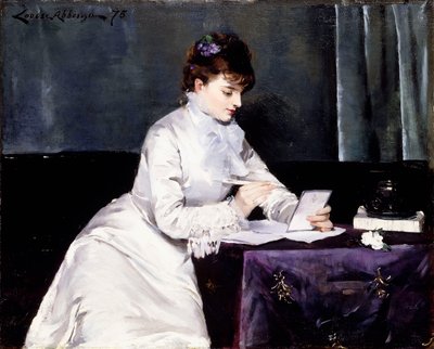 Portrait of Madame Lucien Guitry by Louise Abbéma