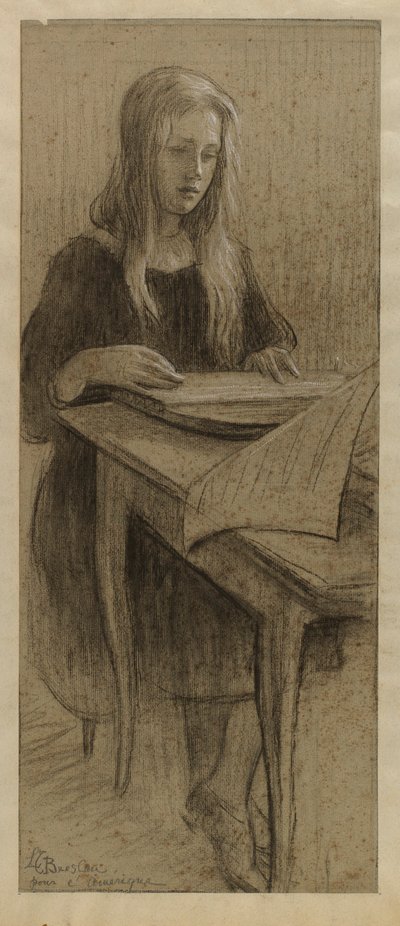 Schoolgirl by Louise Breslau