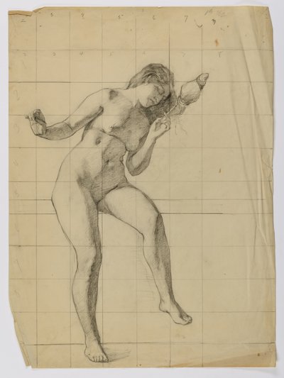 Untitled (Nude Female Figure) by Louise Cox