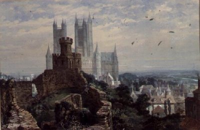 Lincoln Cathedral from the South by Louise Ingram Rayner