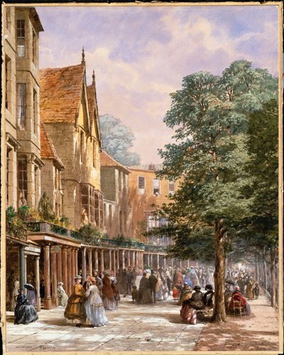 The Pantiles, Tunbridge Wells by Louise Ingram Rayner