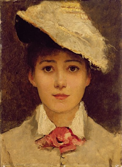 Self-Portrait by Louise nee Goode Jopling