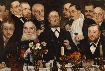 The Lodge Brothers by Lovis Corinth