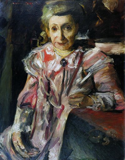 Frau Hedwig Behrend by Lovis Corinth
