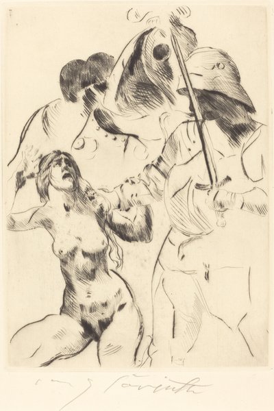 Abduction III by Lovis Corinth