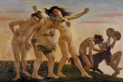 Homecoming Bacchantes by Lovis Corinth