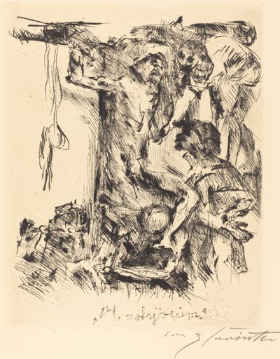 Martyrdom by Lovis Corinth