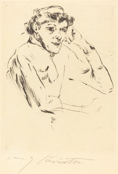 Nurse by Lovis Corinth