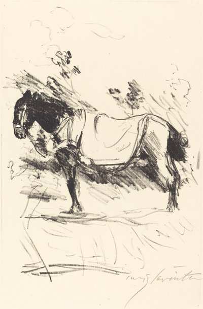Riding-Horse by Lovis Corinth