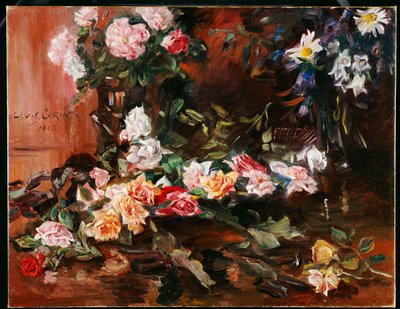 Roses, 1910 by Lovis Corinth
