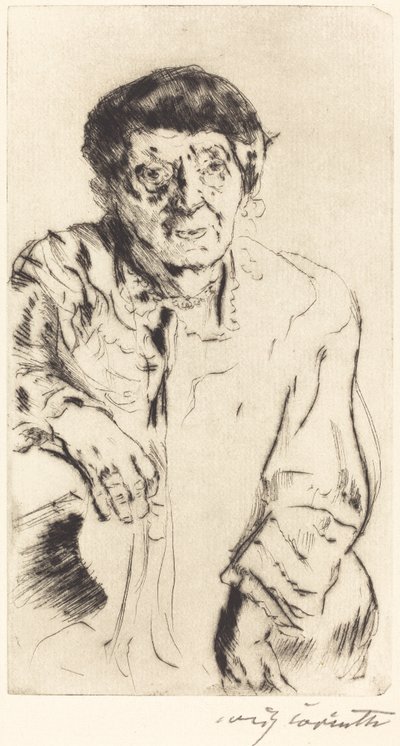 Mother-in-Law by Lovis Corinth