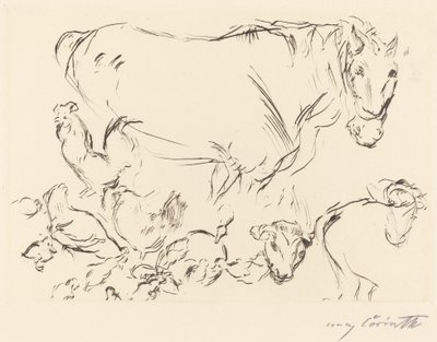 Animal Studies by Lovis Corinth