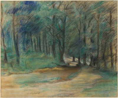 Woodland Path by Lovis Corinth