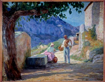 Monsieur Prat and His Daughter by Loys Prat