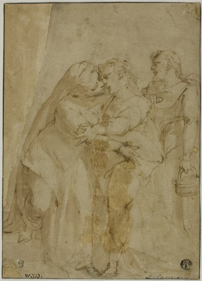 Visitation by Luca Cambiaso