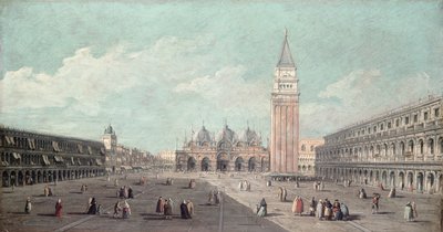 Piazza San Marco by Luca Carlevaris