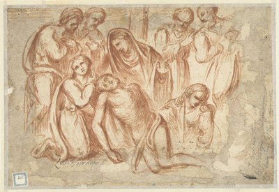 Lamentation of Christ by Luca Giordano