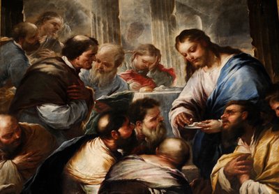 Communion of Apostles by Luca Giordano