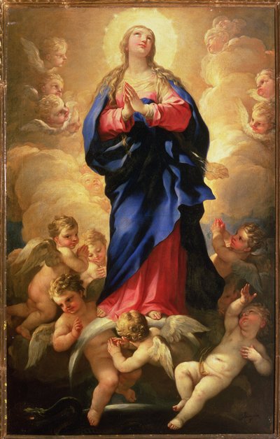 Immaculate Conception by Luca Giordano