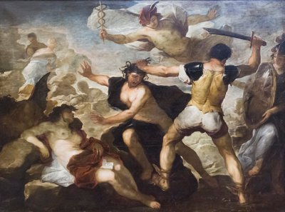 Perseus Beheading Medusa by Luca Giordano