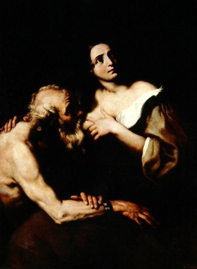 Roman Charity by Luca Giordano
