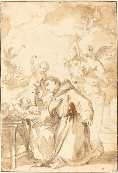 Saint Anthony of Padua by Luca Giordano