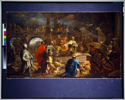 Solomon Sacrificing by Luca Giordano