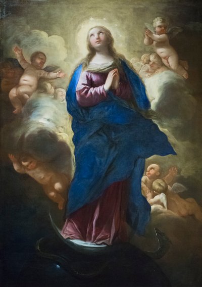 The immaculate conception by Luca Giordano