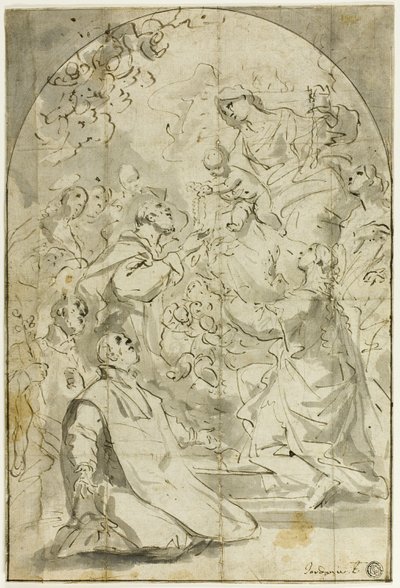 Vision of Saint Dominic by Luca Giordano