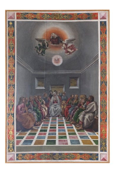 The Descent of the Holy Spirit by Luca Signorelli