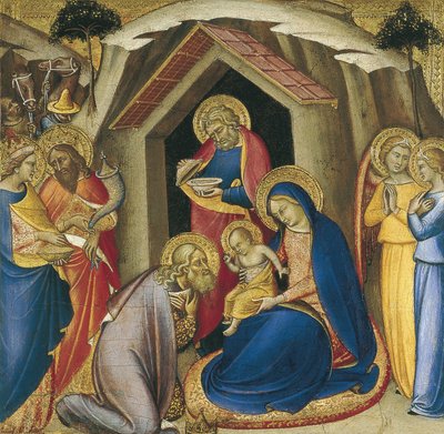 The Adoration of the Magi by Luca di Tommè
