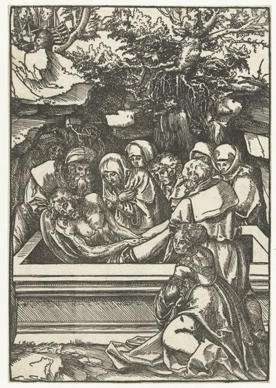 Entombment (series title) by Lucas Cranach