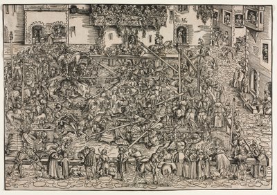 A Tournament by Lucas Cranach