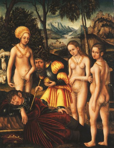 The Judgement of Paris by Lucas Cranach