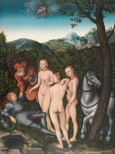 The Judgement of Paris by Lucas Cranach d.Æ.
