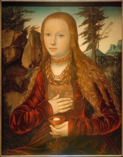 Saint Barbara by Lucas Cranach the Elder