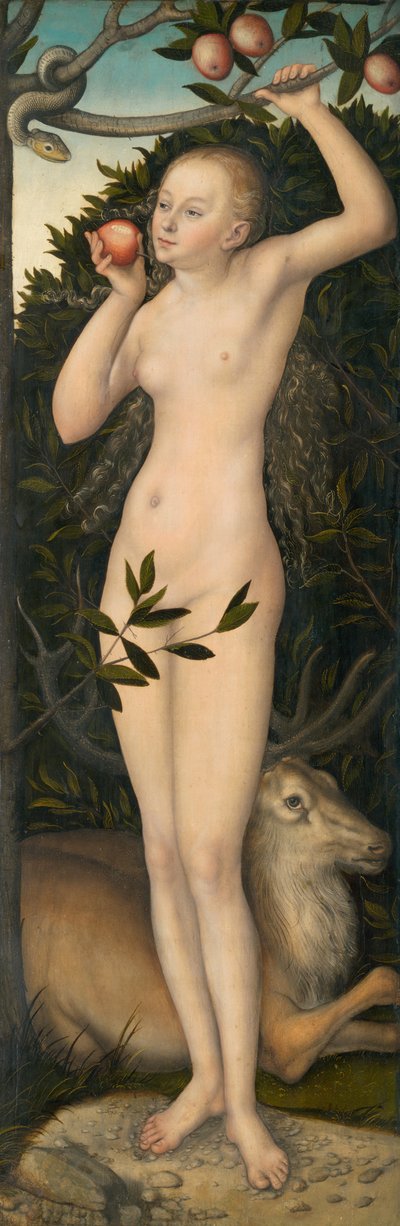 Eve, 1533-37 by Lucas Cranach the Elder