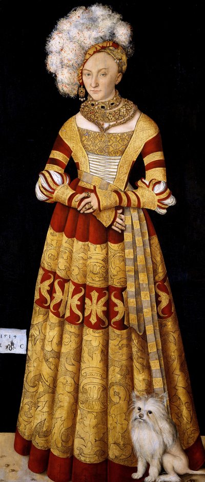 Duchess Katharina of Mecklenburg by Lucas Cranach the Elder