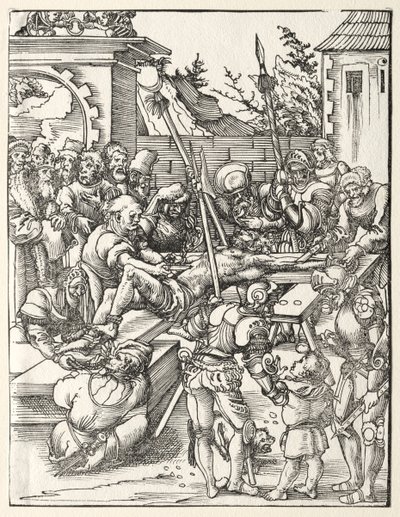 Martyrdom of St. Bartholomew by Lucas Cranach the Elder