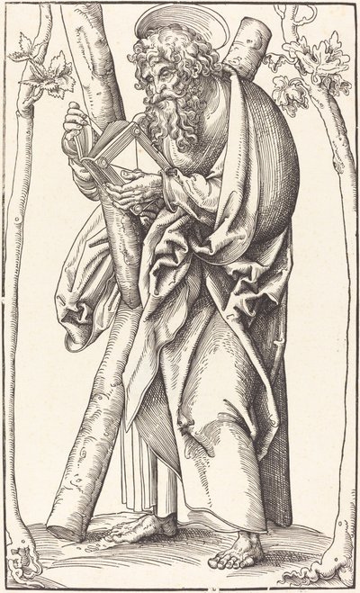 Saint Andrew by Lucas Cranach the Elder