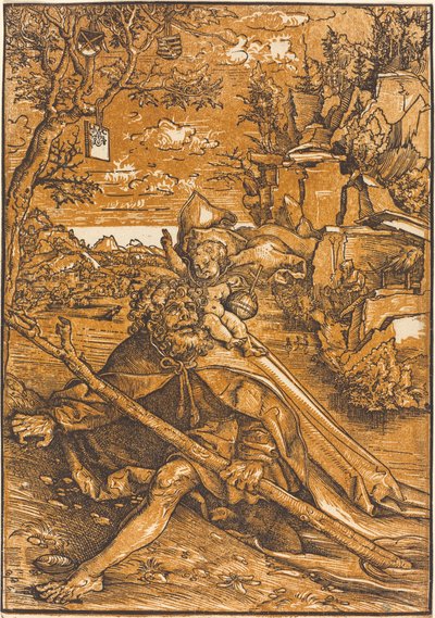 Saint Christopher by Lucas Cranach the Elder