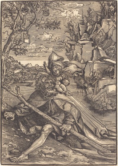 Saint Christopher by Lucas Cranach the Elder