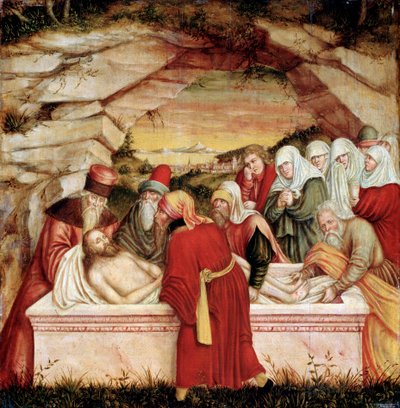 The Entombment by Lucas Cranach the Elder
