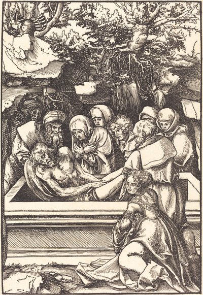The Entombment by Lucas Cranach the Elder