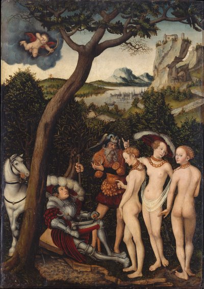 The Judgment of Paris by Lucas Cranach the Elder