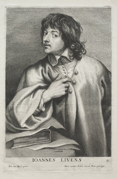 Jan Lievens by Lucas Emil Vorsterman