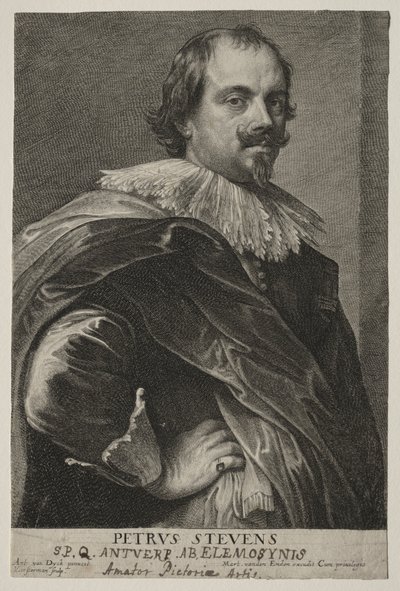 Portrait of Peter Stevens by Lucas Emil Vorsterman